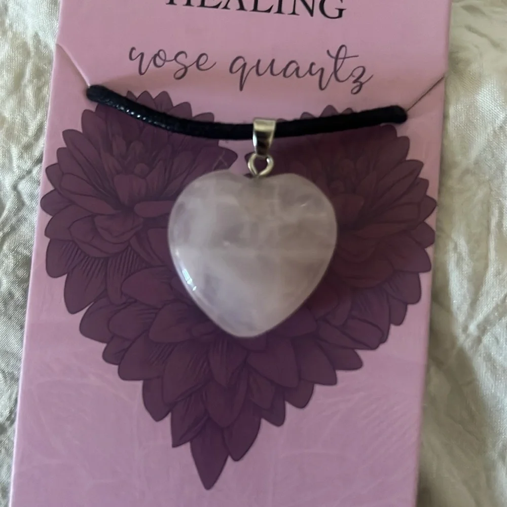 Rose Quartz Healing Necklace